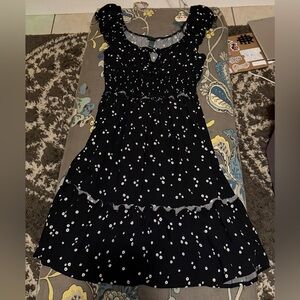 Black and White Womens Dress